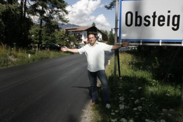 Patrick_Schaber_Ortsschild_Obsteig | Foto: Foto: Geisler