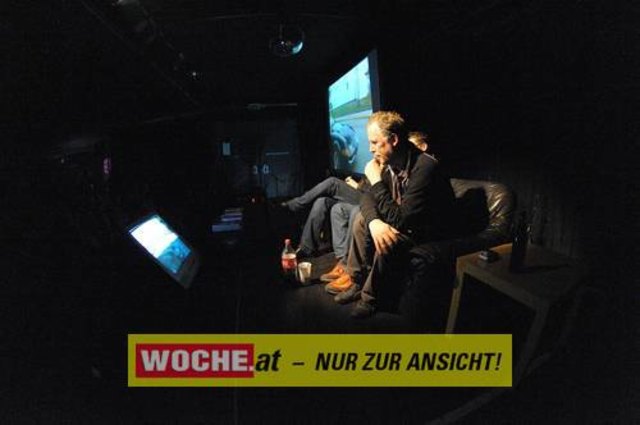 IM ((stereo))club fand das Kontaktlinse Festival mit vielen Künstlern aus den Musik, Theater und Comedybereich statt.