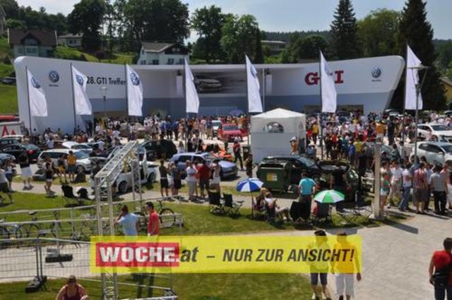 Der See ruft! In Reifnitz und rund um den Wörthersee haben die GTI-Fans beim "28. GTI-Treffen" das Sagen!