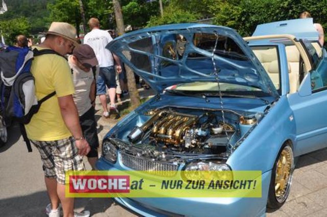 Der See ruft! In Reifnitz und rund um den Wörthersee haben die GTI-Fans beim "28. GTI-Treffen" das Sagen!