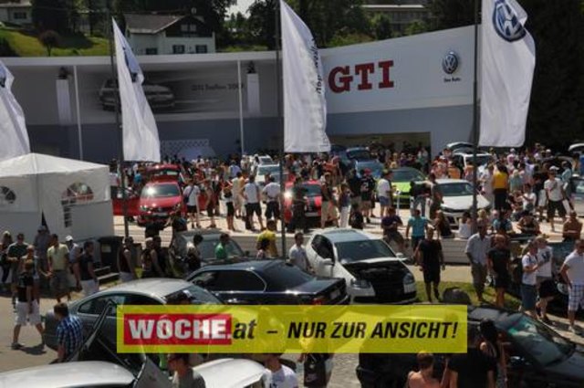 Der See ruft! In Reifnitz und rund um den Wörthersee haben die GTI-Fans beim "28. GTI-Treffen" das Sagen!