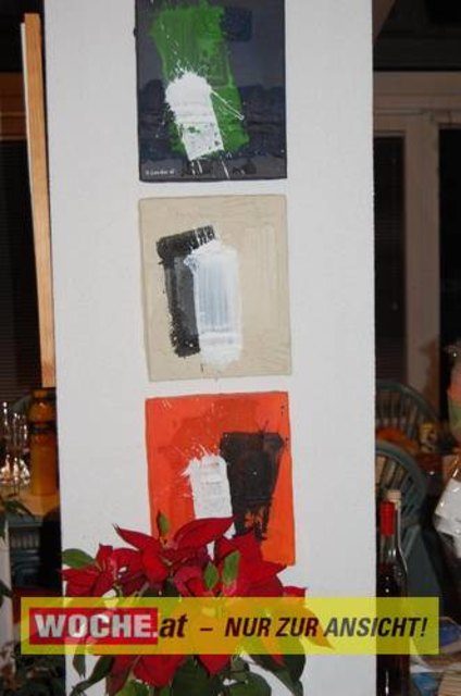 Zum 50-er wurde die Präsidentin von ART 13, von Künstlern und Nachbarn lautstark geweckt!