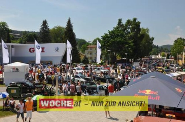 Der See ruft! In Reifnitz und rund um den Wörthersee haben die GTI-Fans beim "28. GTI-Treffen" das Sagen!