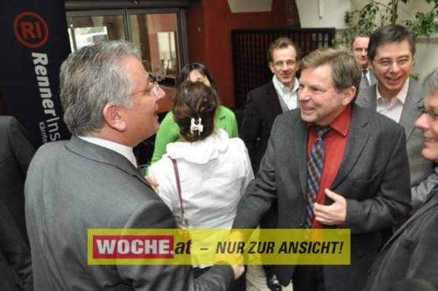 Das Renner Institut Kärnten lud ins Salzamt nach Klagenfurt zum Neujahrsempfang!