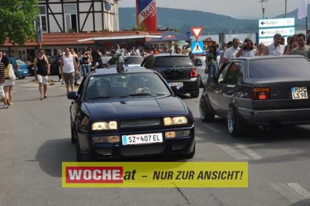 Der See ruft! In Reifnitz und rund um den Wörthersee haben die GTI-Fans beim "28. GTI-Treffen" das Sagen!