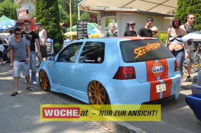 Der See ruft! In Reifnitz und rund um den Wörthersee haben die GTI-Fans beim "28. GTI-Treffen" das Sagen!