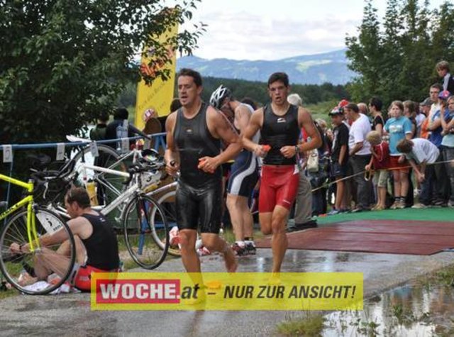 Zum 23. Mal organisierte die Gösselsdorfer Dorfgemeinschaft den beliebten Volkstriathlon!