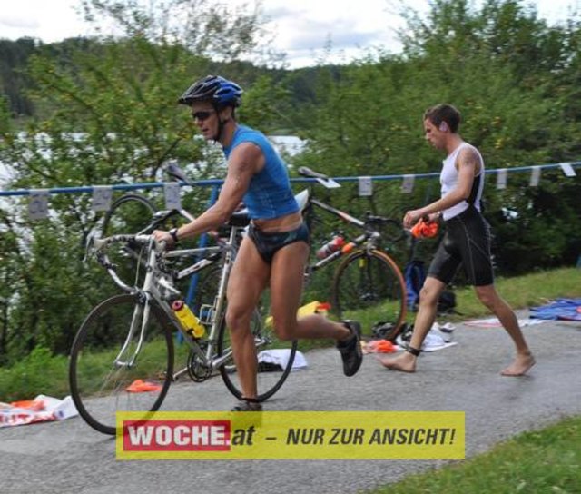 Zum 23. Mal organisierte die Gösselsdorfer Dorfgemeinschaft den beliebten Volkstriathlon!