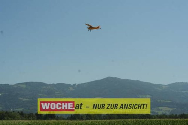 Die WOCHE besuchte die Modellflugshow 2009 in St. Marein.