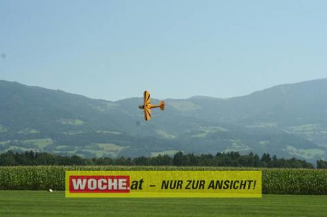 Die WOCHE besuchte die Modellflugshow 2009 in St. Marein.