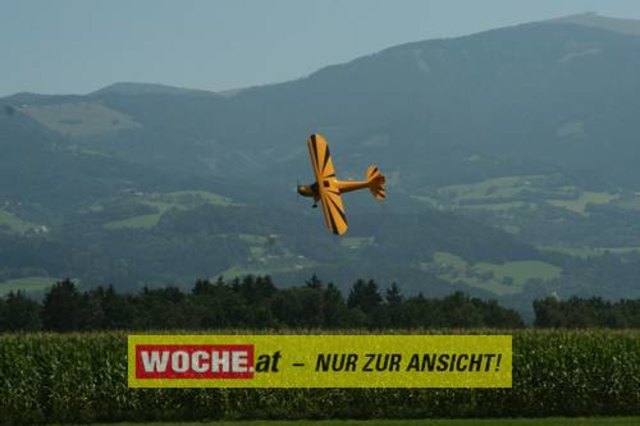 Die WOCHE besuchte die Modellflugshow 2009 in St. Marein.