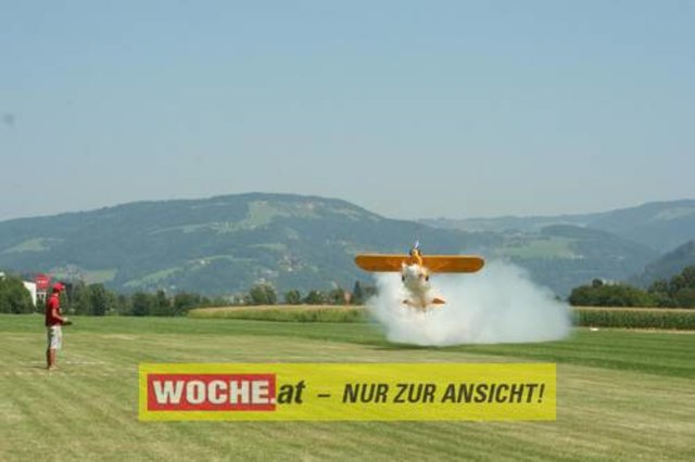 Die WOCHE besuchte die Modellflugshow 2009 in St. Marein.