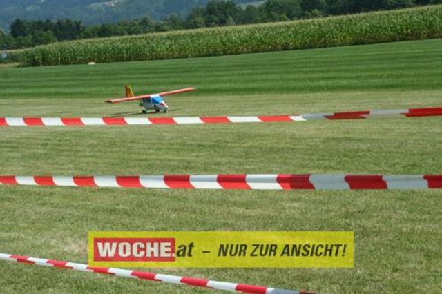 Die WOCHE besuchte die Modellflugshow 2009 in St. Marein.