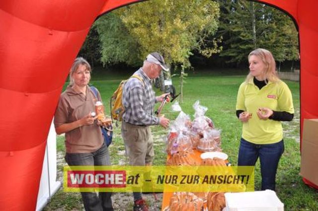 Anlässlich vom Herbst Aktivtag am Faakersee, gab es den letzten WOCHE-Wandertag der Saison. Gewandert wurde ab der Burgruine Finkenstein. Hunderte Teilnehmer nahmen daran teil!