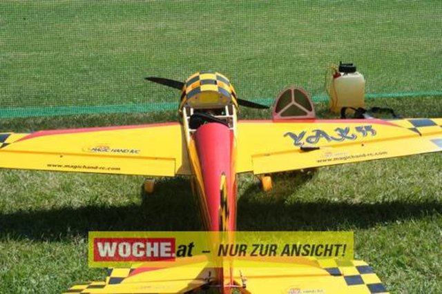 Die WOCHE besuchte die Modellflugshow 2009 in St. Marein.