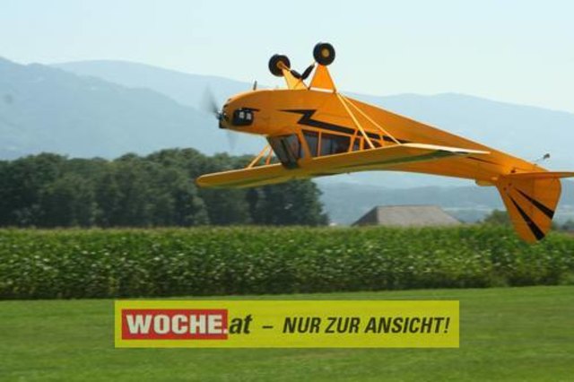 Die WOCHE besuchte die Modellflugshow 2009 in St. Marein.