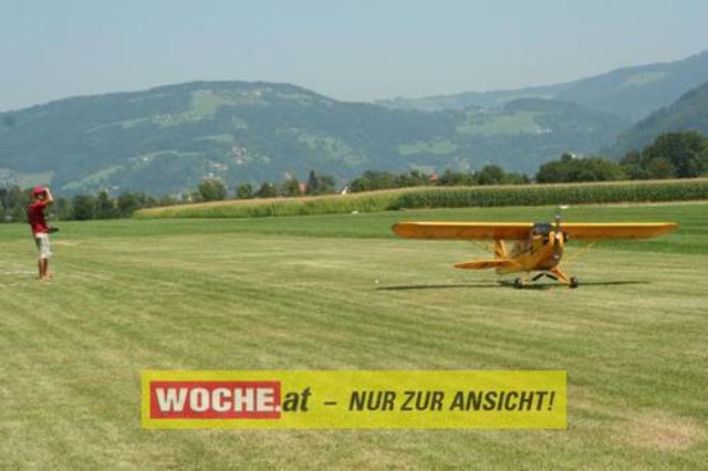 Die WOCHE besuchte die Modellflugshow 2009 in St. Marein.