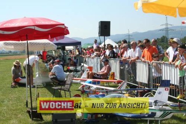 Die WOCHE besuchte die Modellflugshow 2009 in St. Marein.