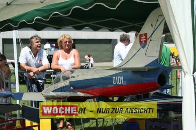 Die WOCHE besuchte die Modellflugshow 2009 in St. Marein.