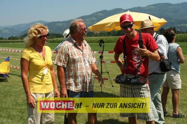 Die WOCHE besuchte die Modellflugshow 2009 in St. Marein.
