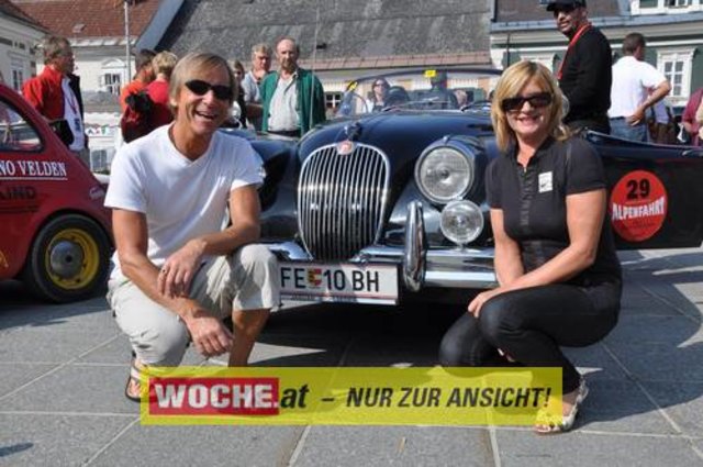 52. Internationale ísterreichische Alpenfahrt: für 100 Oldtimer ab Bj. 1935 gab es in Völkermarkt eine Zeitkontrolle. Gastmoderator: Heinz Prüller.
