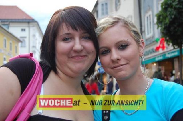 In Spittal konnte wieder bis spät in den Abend hinein geshoppt werden.