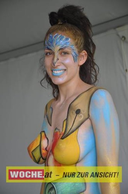 In Seeboden findet das Bodypainting-Festival statt.