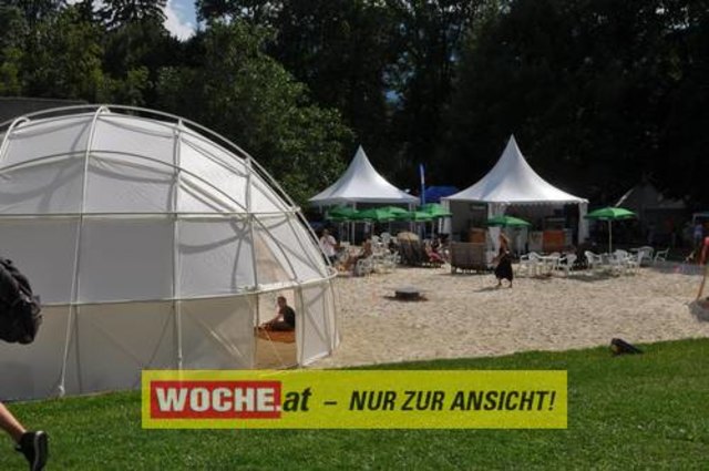 In Seeboden findet das Bodypainting-Festival statt.