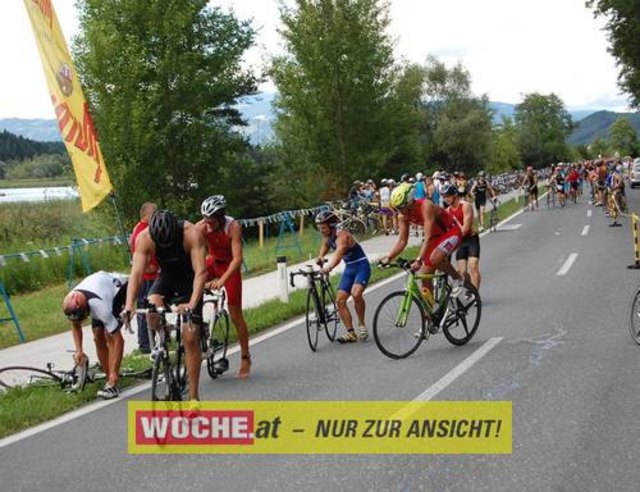 Zum 23. Mal organisierte die Gösselsdorfer Dorfgemeinschaft den beliebten Volkstriathlon!