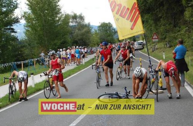 Zum 23. Mal organisierte die Gösselsdorfer Dorfgemeinschaft den beliebten Volkstriathlon!