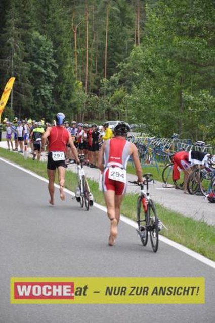 Zum 23. Mal organisierte die Gösselsdorfer Dorfgemeinschaft den beliebten Volkstriathlon!