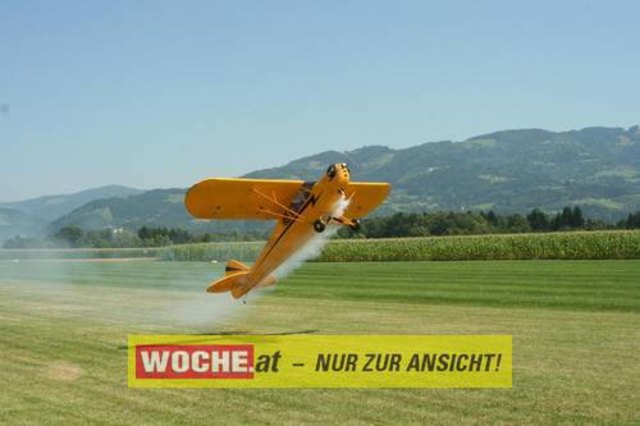 Die WOCHE besuchte die Modellflugshow 2009 in St. Marein.
