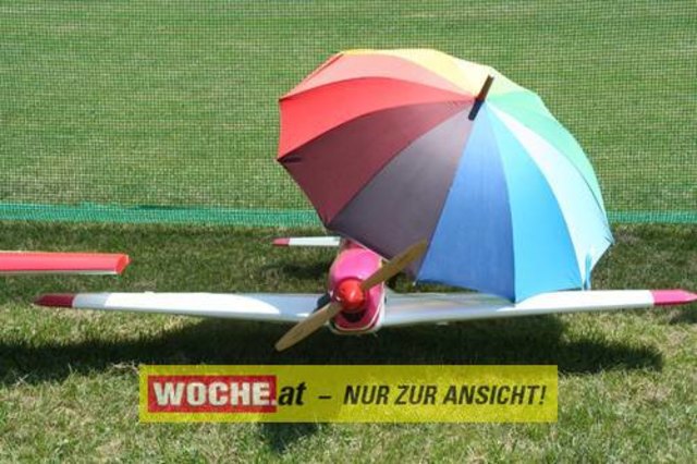 Die WOCHE besuchte die Modellflugshow 2009 in St. Marein.