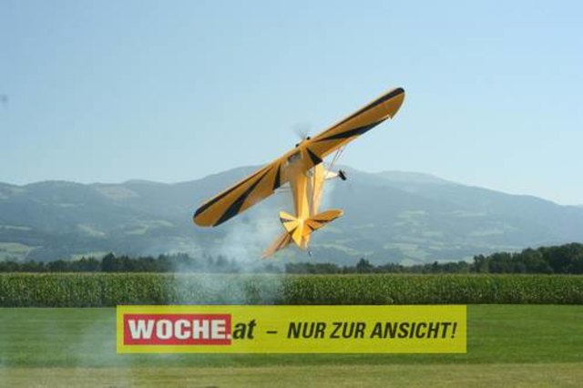 Die WOCHE besuchte die Modellflugshow 2009 in St. Marein.