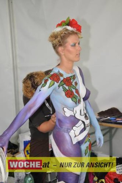 In Seeboden findet das Bodypainting-Festival statt.