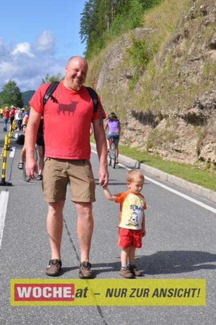 Zum 23. Mal organisierte die Gösselsdorfer Dorfgemeinschaft den beliebten Volkstriathlon!