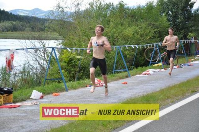 Zum 23. Mal organisierte die Gösselsdorfer Dorfgemeinschaft den beliebten Volkstriathlon!