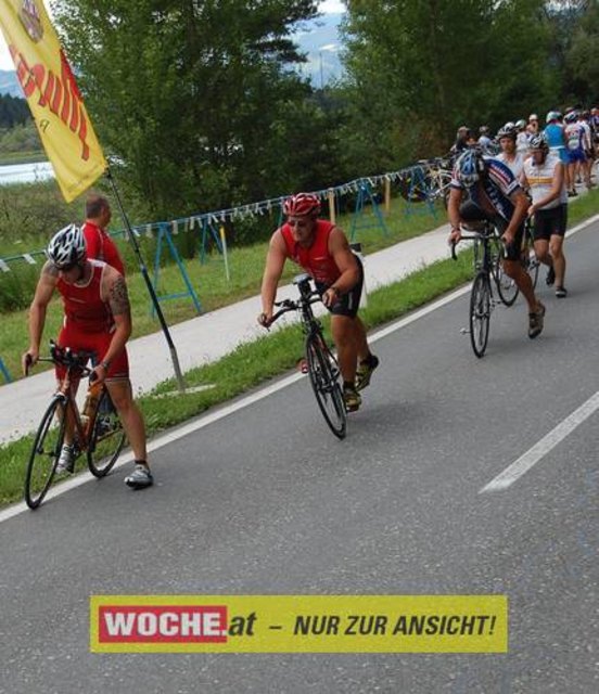 Zum 23. Mal organisierte die Gösselsdorfer Dorfgemeinschaft den beliebten Volkstriathlon!