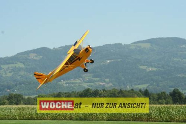Die WOCHE besuchte die Modellflugshow 2009 in St. Marein.