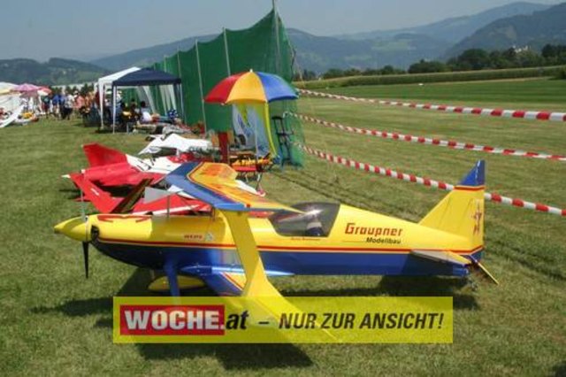 Die WOCHE besuchte die Modellflugshow 2009 in St. Marein.