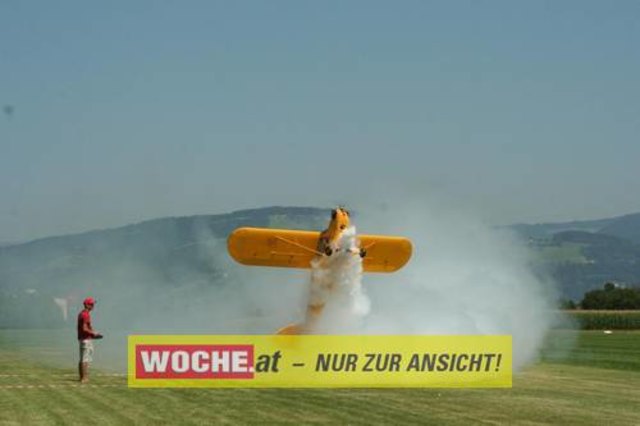 Die WOCHE besuchte die Modellflugshow 2009 in St. Marein.
