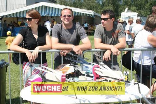 Die WOCHE besuchte die Modellflugshow 2009 in St. Marein.