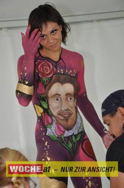 In Seeboden findet das Bodypainting-Festival statt.