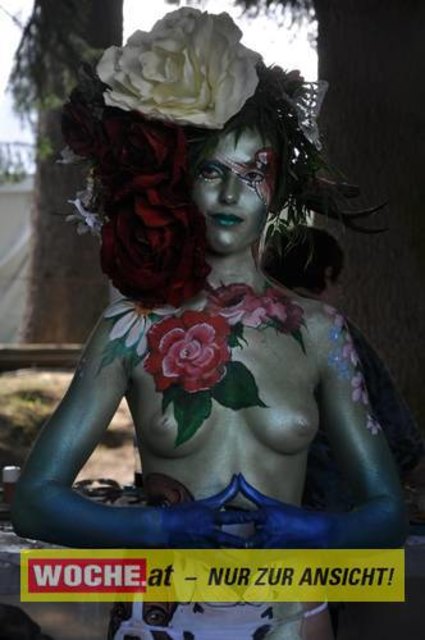 In Seeboden findet das Bodypainting-Festival statt.