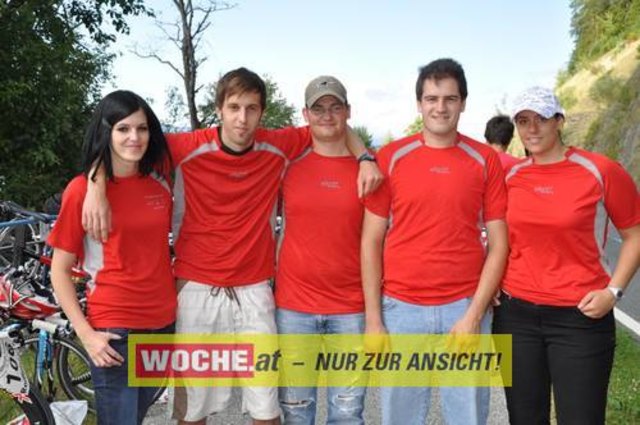 Zum 23. Mal organisierte die Gösselsdorfer Dorfgemeinschaft den beliebten Volkstriathlon!