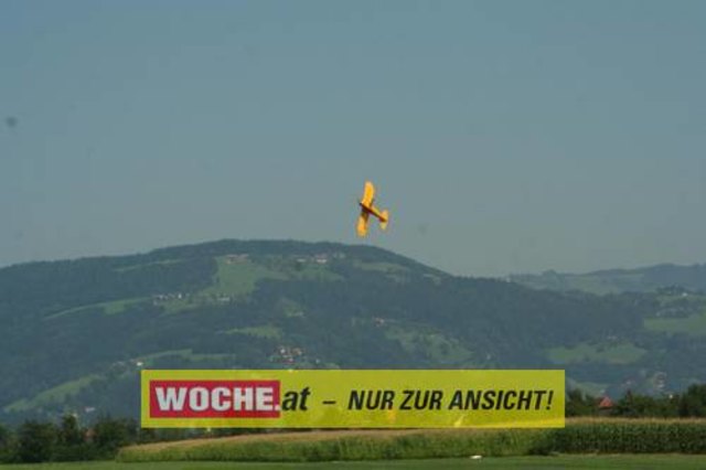 Die WOCHE besuchte die Modellflugshow 2009 in St. Marein.