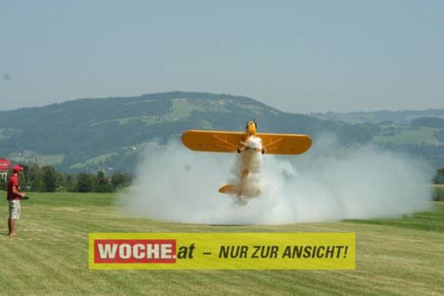 Die WOCHE besuchte die Modellflugshow 2009 in St. Marein.