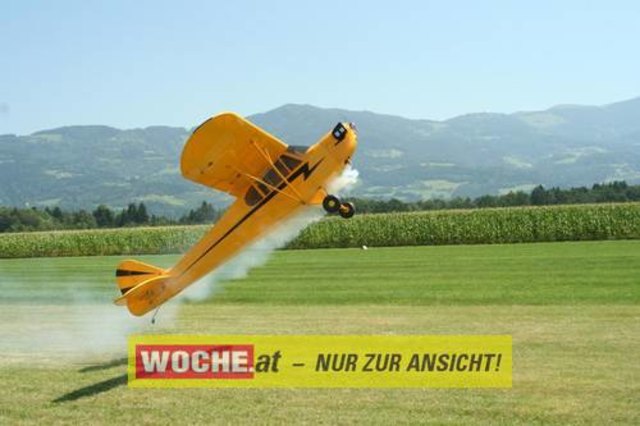 Die WOCHE besuchte die Modellflugshow 2009 in St. Marein.