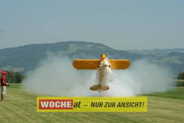 Die WOCHE besuchte die Modellflugshow 2009 in St. Marein.