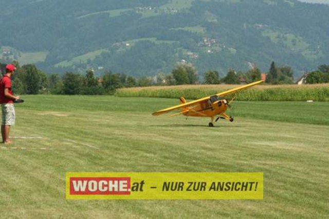 Die WOCHE besuchte die Modellflugshow 2009 in St. Marein.